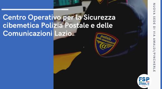 COSC Lazio. Trasferimento nuova sede COSC Lazio. Trasferimento nuova sede