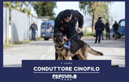 Selezione di personale per la frequenza del 9° corso per conduttore cinofilo di prevenzione generale e tutela dell’ordine pubblico